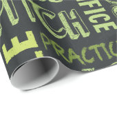 Bedingungen für das Fastfeld-Softball-Chalkboard Geschenkpapier (Rolleneckpunkt)