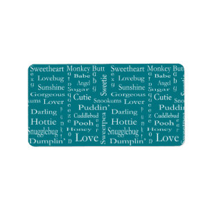 Bedingungen für die Aufnahme durch Shirley Taylor Adressaufkleber