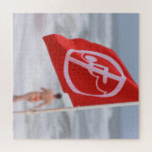 Bedingungen für die rote Flagge — 20x20 Puzzle (Horizontal)