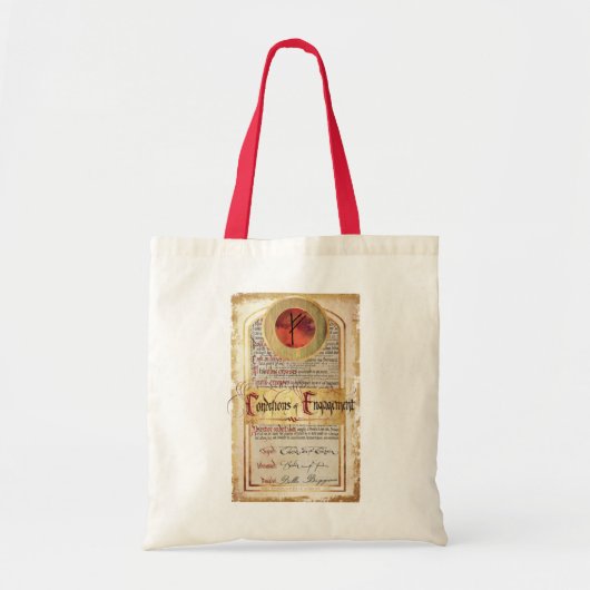 Bedingungen für die Verlobung Tragetasche (Vorne)