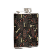 Bedingungen und Stücke für Schach - Kupfer- und Go Flachmann (Rechts)