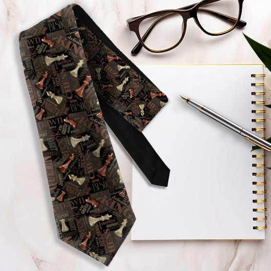 Bedingungen und Stücke für Schach - Kupfer- und Go Krawatte