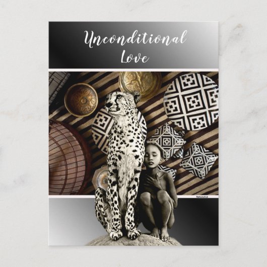 bedingungslos postkarte (Vorderseite)