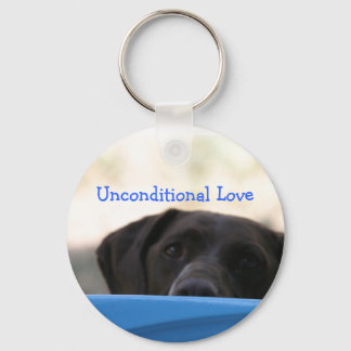 bedingungslose Liebe Dog Schlüsselanhänger
