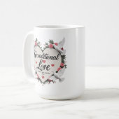 bedingungslose Liebe - für immer und immer, Mama Kaffeetasse (Vorderseite Links)