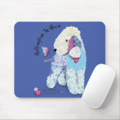 Bedlington in Bloom Mousepad (Mit Mouse)