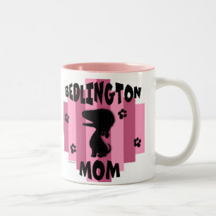 Bedlington Mama-Tasse Zweifarbige Tasse