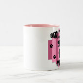 Bedlington Mama-Tasse Zweifarbige Tasse (Mittel)