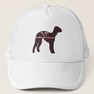 Bedlington Terrier BESTE FREUNDIN Hat Truckerkappe