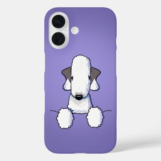 Bedlington Terrier Case-Mate iPhone Hülle (Rückseite)