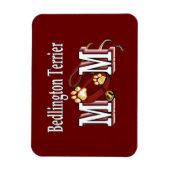 Bedlington Terrier Dog MAMA Magnet (Vertikal)