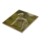 Bedlington Terrier Fliese (Seite)