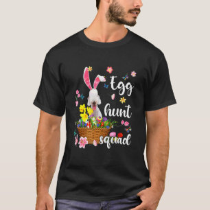 Bedlington Terrier Happy Ostertag Osterfarben T-Shirt