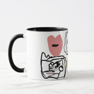 Bedlington Terrier-Herzen Tasse
