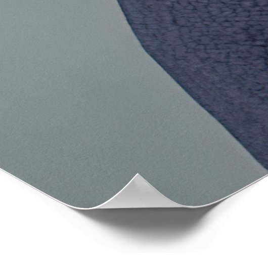 Bedlington Terrier Hipster Dog Poster (Ecke)