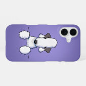 Bedlington Terrier iPhone 16 Hülle (Rückseite (Horizontal))