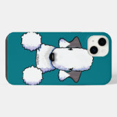 Bedlington Terrier iPhone Hülle (Rückseite (Horizontal))