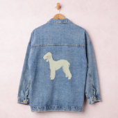 Bedlington Terrier Jeansjacke (Hangar)