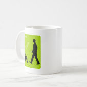 Bedlington Terrier Kaffeetasse (Vorderseite Links)