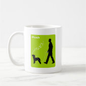 Bedlington Terrier Kaffeetasse (Links)