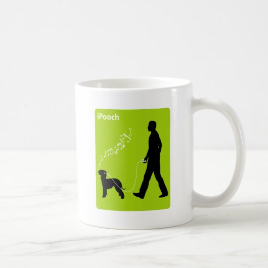 Bedlington Terrier Kaffeetasse (Rechts)