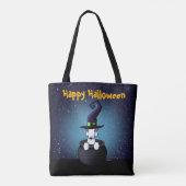 Bedlington Terrier KiniArt Halloween Tasche (Rückseite)