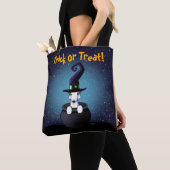 Bedlington Terrier KiniArt Halloween Tasche (Von Nahem)