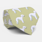 Bedlington Terrier-Krawatte Krawatte (Gerollt)