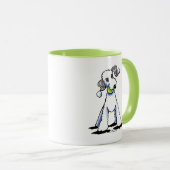 Bedlington Terrier Let's Play Tasse (VorderseiteRechts)