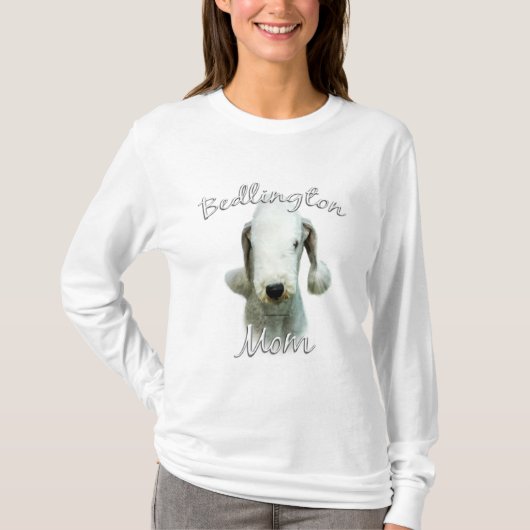 Bedlington Terrier Mama 2 T-Shirt (Vorderseite)
