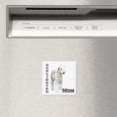 Bedlington Terrier Mama 4 - Magnet (In Situ (Geschirrspüler))