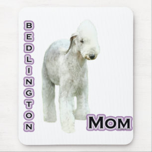 Bedlington Terrier Mama 4 Mousepad
