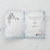 Bedlington Terrier Mama Weihnachten (Innenseite)