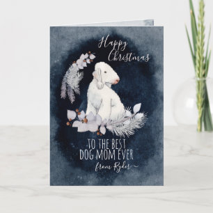 Bedlington Terrier Mama Weihnachten