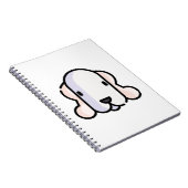 Bedlington Terrier Notizblock (Rechte Seite)