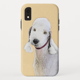Bedlington Terrier Painting - Original Dog Art Case-Mate iPhone Hülle
