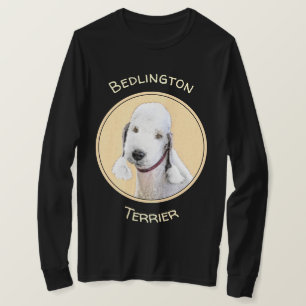 Bedlington Terrier Painting - Original Dog Art T-Shirt