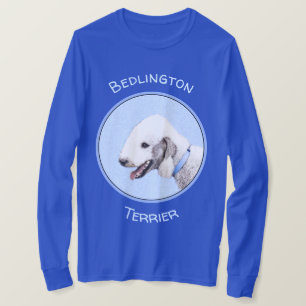 Bedlington Terrier Painting - Original Dog Art T-Shirt