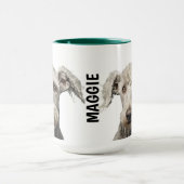 Bedlington Terrier Personalisierte Mug Tasse (Zentrum)