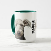 Bedlington Terrier Personalisierte Mug Tasse (Vorderseite Links)