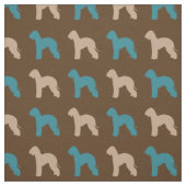 Bedlington Terrier Stoff (Muster)