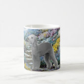 Bedlington Terrier Summer Garden Kaffeetasse (Mittel)
