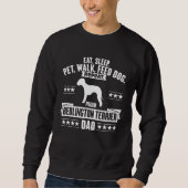 Bedlington Terrier Sweatshirt (Vorderseite)