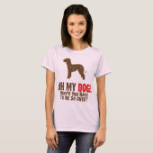 Bedlington Terrier T-Shirt (Vorne ganz)