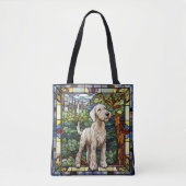 Bedlington Terrier Tote Bag Tasche (Vorderseite)