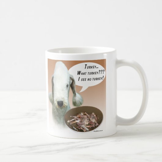 Bedlington Terrier Türkei Kaffeetasse (Rechts)