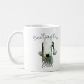 Bedlington Terrier Vater 2 Kaffeetasse (Links)