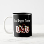 Bedlington Terrier Vater Tasse (Links)