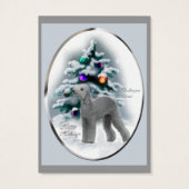Bedlington Terrier Weihnachtsgeschenke, Name Tags (Rückseite)