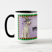 Bedlington Terrier Witch Tasse (Links)
